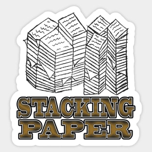 Stacking Paper Sticker